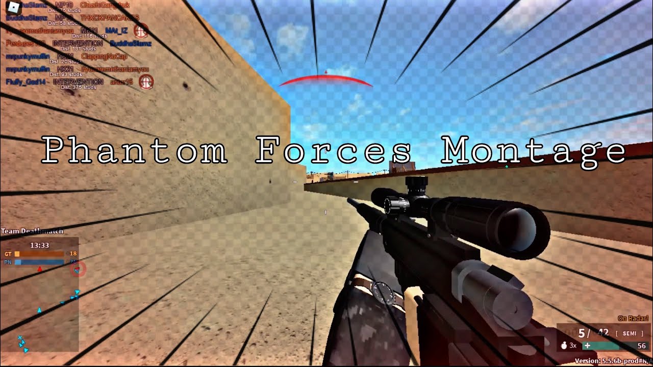 Perdunes100 Phantom Forces Sniper Montage #1
