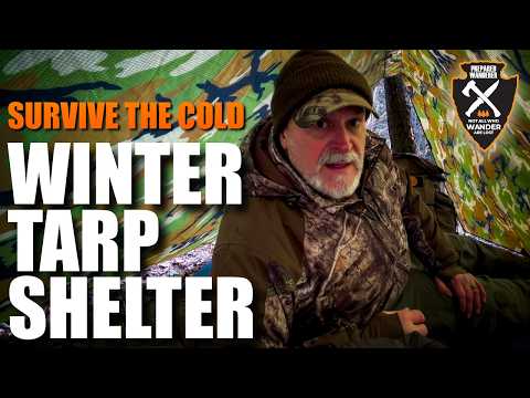 Why I Use A Tarp Instead Of A Tent in Winter