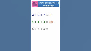 Maths Logic | #shorts #MathsScienceShorts