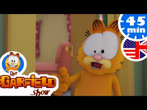 😱 The house is full of mouse 😱 I The Garfield Show compilation for kids
