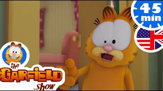 😱 The house is full of mouse 😱  I The Garfield Show compilation for kids