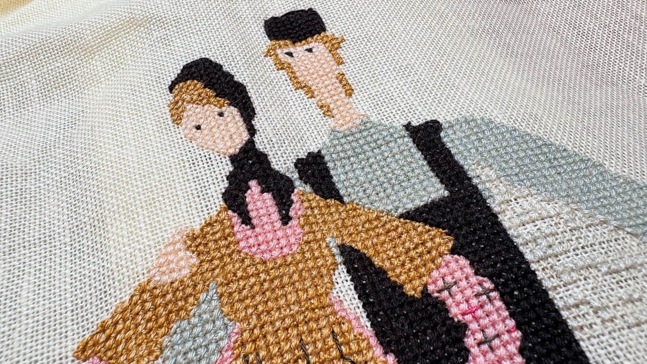 Вышивальный влог февраля - 1 часть