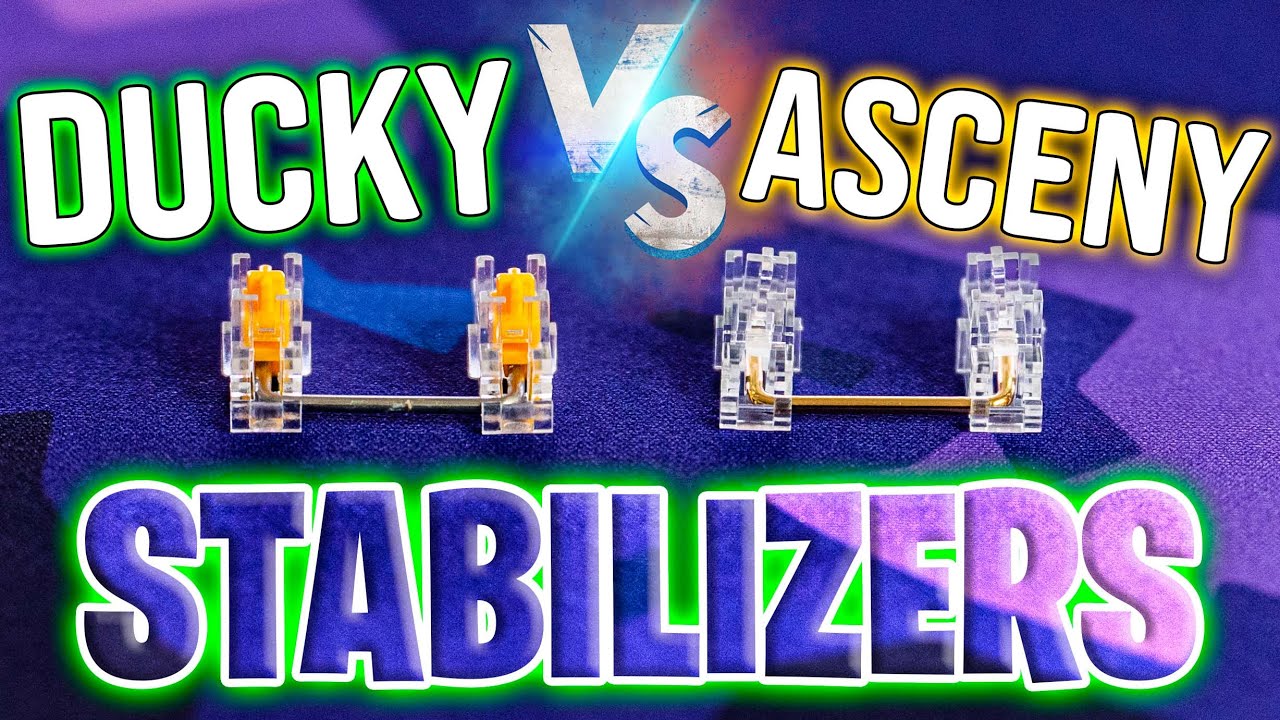 Best Plate Mount Stabilizers! (Asceny Vs Ducky)