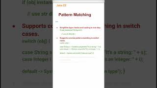 Pattern Matching (07) #java22