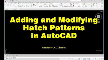 Adding and Modifying Hatch Patterns in AutoCAD