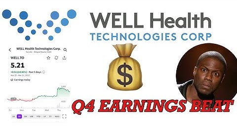 WELL HEALTH TECHNOLOGIES (WELL.TO STOCK) SET TO EXPLODE 🚀🚀🚀 | Q4 EARNINGS BEAT 💰#stocksonthego