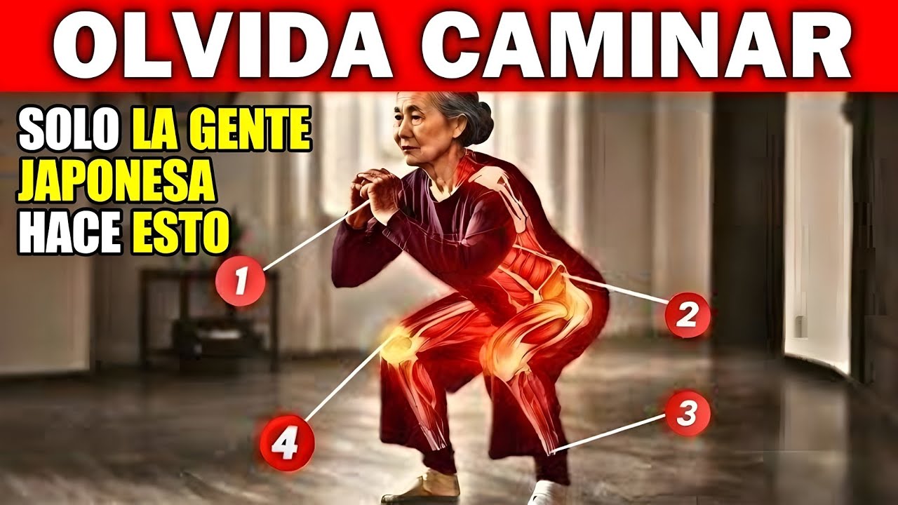 “6 ejercicios que hacen los japoneses para duplicar la fuerza de las piernas después de los 60”