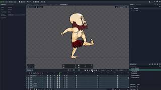 DragonBones Pro 5.5: Kratos Kick