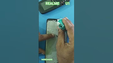 REALME 📱 U1 BROKEN DISPLAY ❎ DISPLAY CHANGE ✅#realme #repair #smartphone #broken #tech #vivo