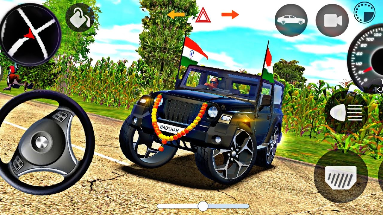 Modified_Mahindra_Thar😈Games_Indian_Thar__Gadi_Wala_Games__Car_Game_Android_Game_- level 1006