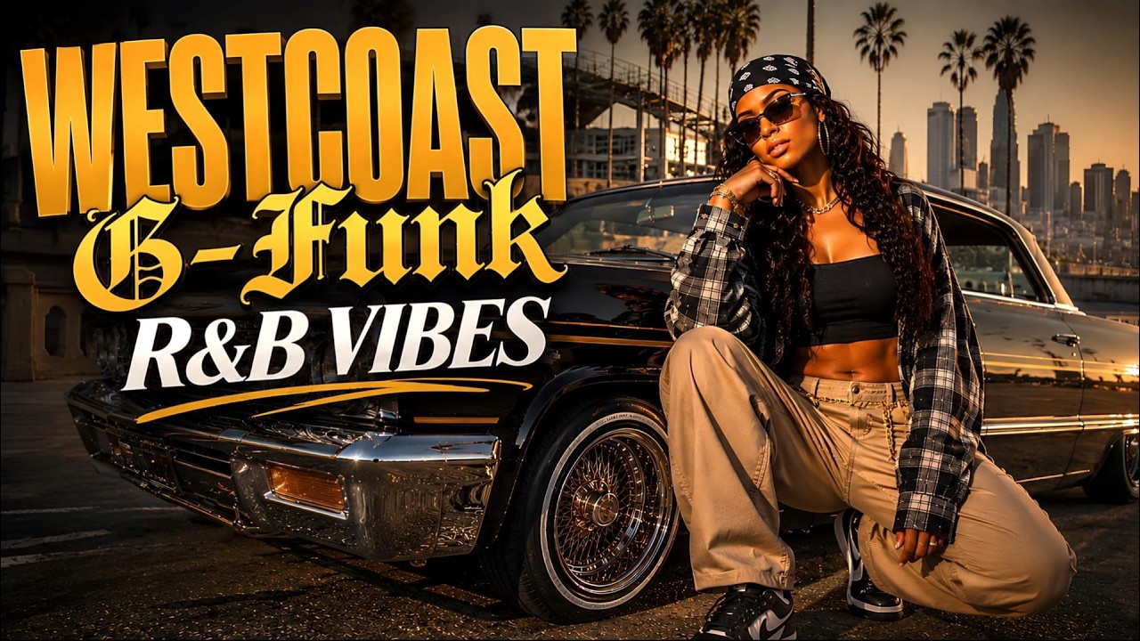🌃 West Coast G-Funk R&B Vibes 💋 Midnight Satin & Slow