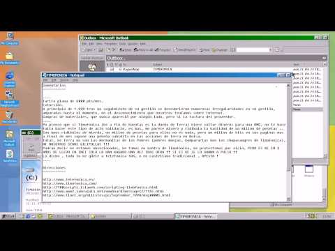 E-mail Worm (Visual Basic Script): Timofonica.A