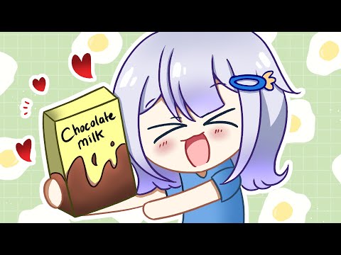 Susu rasa vanila dan coklat - Animasi Pengalaman