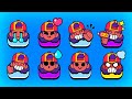 NEW! Brawler MEG ANIMATED PINS &amp; Gameplay - Brawl Stars MEG Gameplay