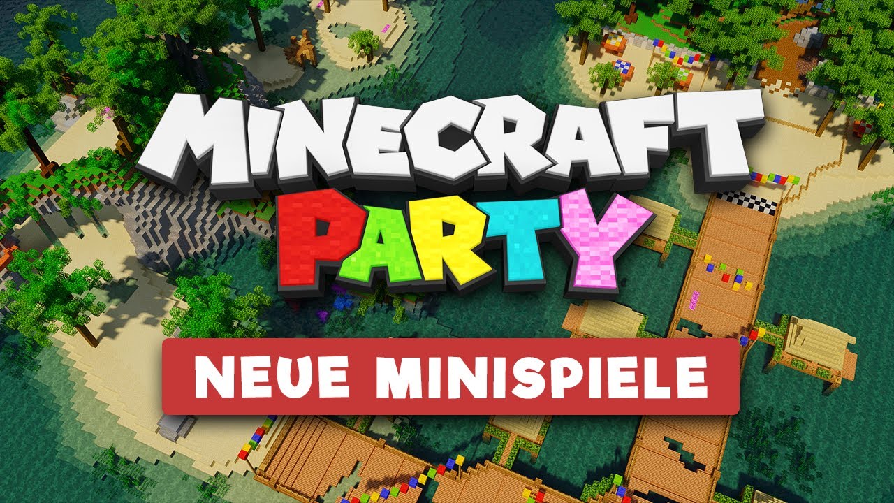 MINECRAFT PARTY Update 🎲 3 neue Minispiele!