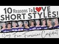 10 reasons to LOVE SHORT HAIR & WIG STYLES | WHY I FEEL MY BEST in SHORT WIGS! MEGA WIG TRY ON!