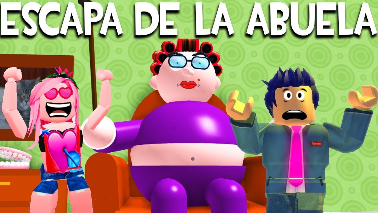 Escapa De La Abuela Loca Roblox Escape Grandmas House Obby Youtube - escape de la abuela obby en roblox youtube