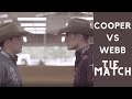 Tuf Cooper vs Riley Webb Tying Match