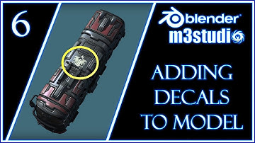 Editing SC2 models in Blender | m3studio Tutorial | #6 | Adding decals
