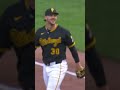 Paul Skenes struck out his first 6 batters, so the next hitter tried to lay down a bunt 👀