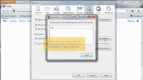 FireFox - How to manage saved passwords in mozilla firefox