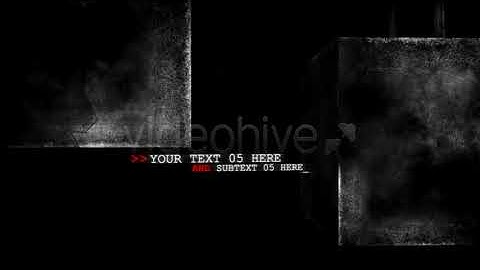 Futuristic Title Sequence - Destructions Glitch | After Effects Openers - Envato elements