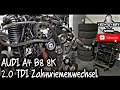 Audi A4 B8 8K | 2.0 TDI | CJCD | Zahnriemenwechsel + Wasserpumpe | Drehmomentwerte | Timing Belt