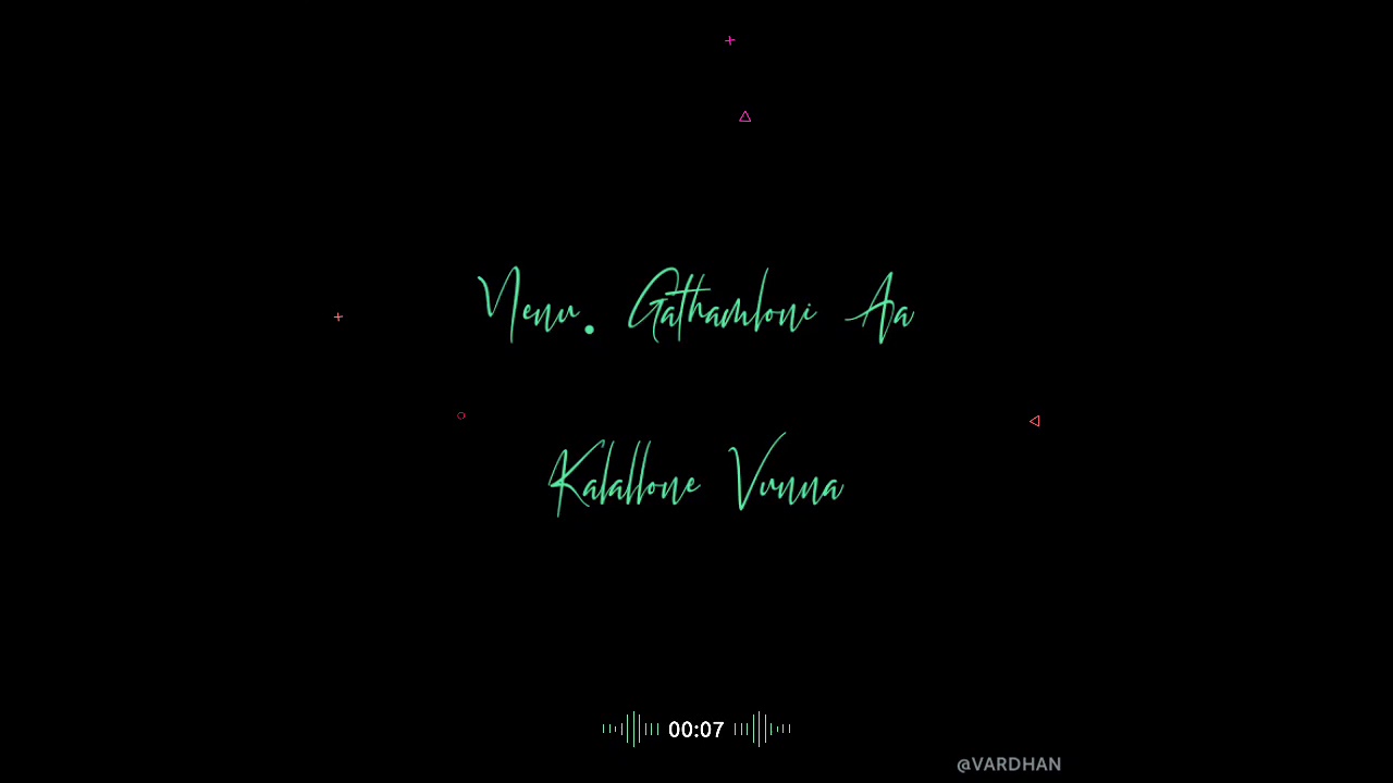 Love what's up status /BLACK SCREEN LYRICS