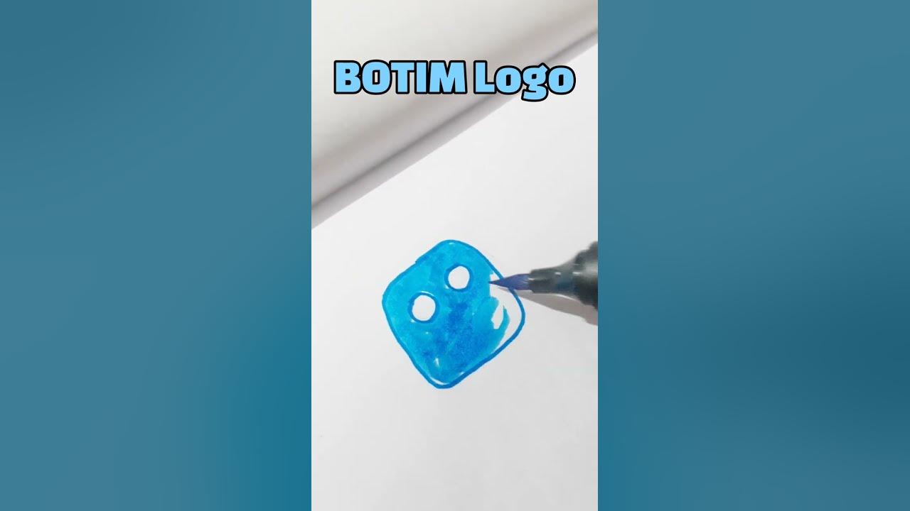 How To Draw BOTIM Logo #shorts #ytshorts - YouTube