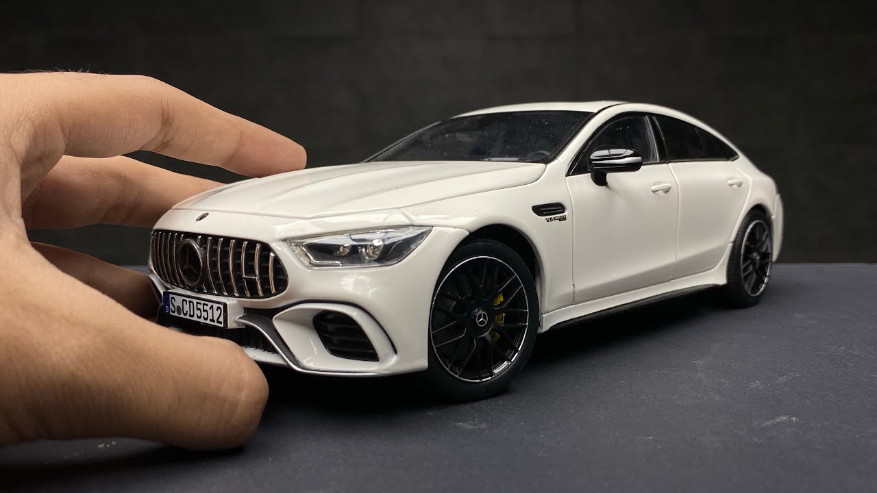 Mercedes-AMG GT63s 1/18 Diecast Scale Model Unboxing | Super