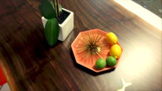 Moderncre8ve: Prima Dell'Alba Claro Walnut Dining Table