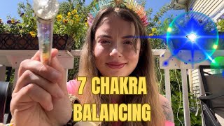 7 Chakra Balancing - REIKI ASMR, Reiki Healing Session, Chakra Balancing