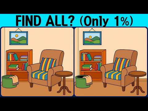 [Spot the Difference Brain Training] Can You Find What Others Miss?