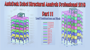Building Design by Autodesk Robot Structural Analysis Professional 2018(Part 11)