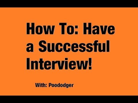 how to have successful interview
