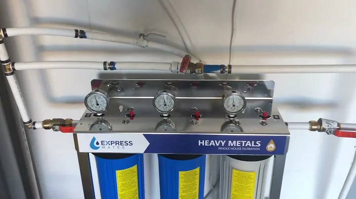 Express Water Whole House Filter - installation