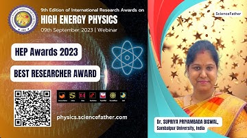 Dr. Supriya priyambada Biswal | Sambalpur University | India | Best Researcher Award