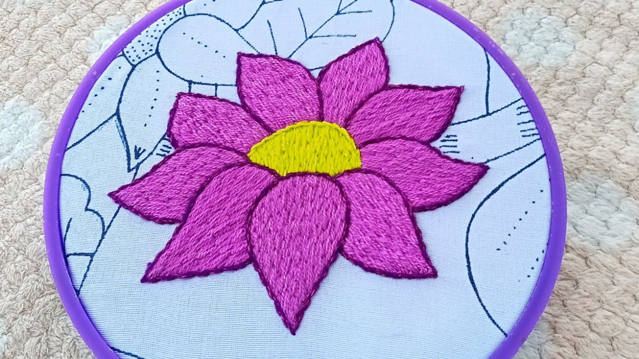 Bellísima puntada ideal para flor