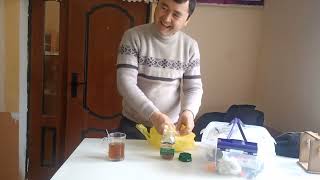 Moddalarning Oʻzaro Aralashishini Kuzatish. Erish Jarayoni Oʻrganish. Diffuziya Hodisasi