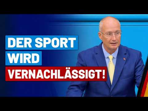 Sport vernachlässigt – Regierung zahlt nur 60 Cent! - Jörn König - AfD-Fraktion im Bundestag