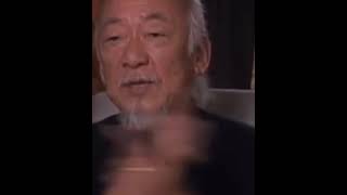 Pat Morita On How He Find The Voice For Mr Miyagi Voice