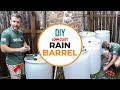 Cheap diy rain barrels