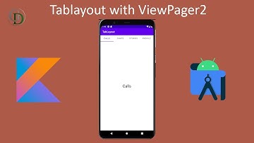 Tablayout with Viewpager2 in Kotlin