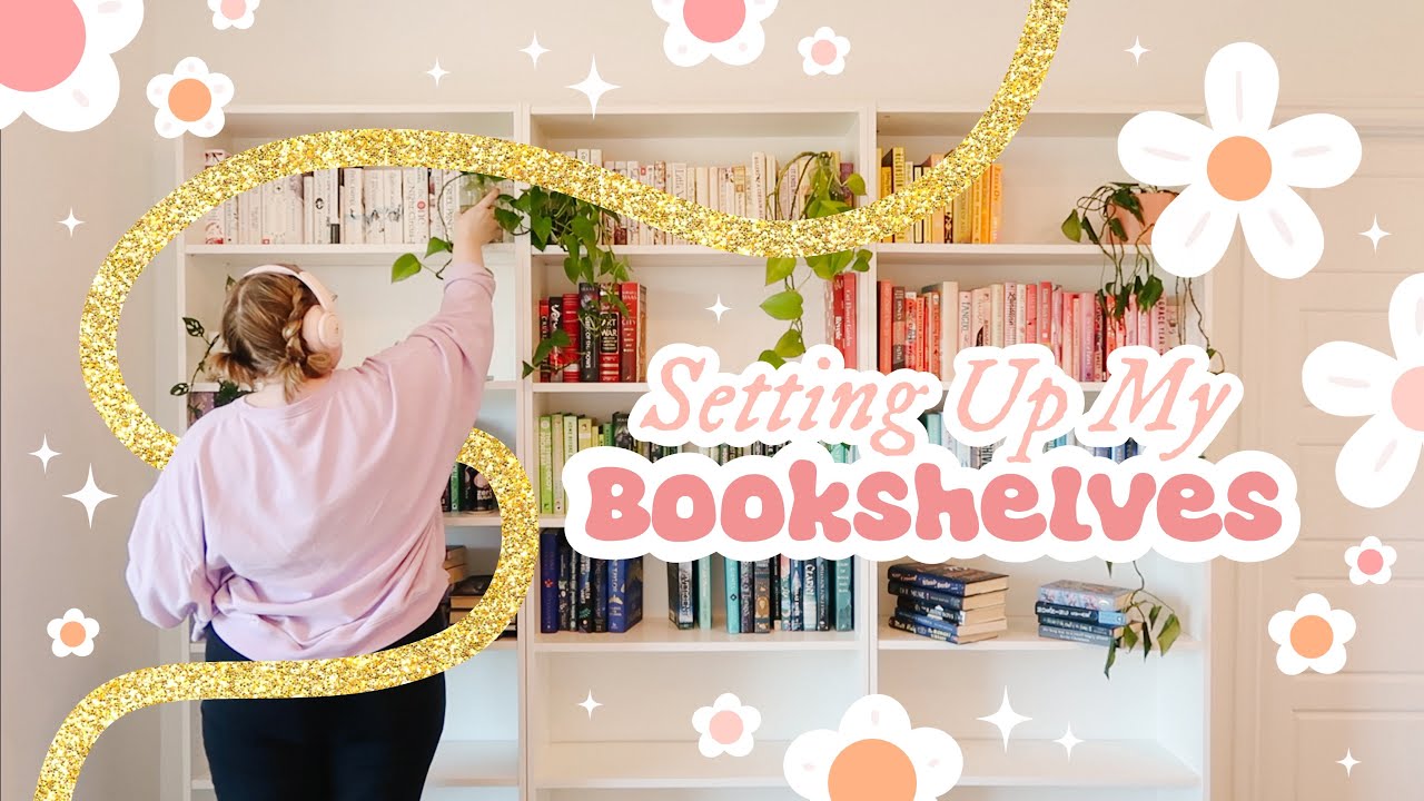 We moved (again), so let's set up my shelves! - YouTube