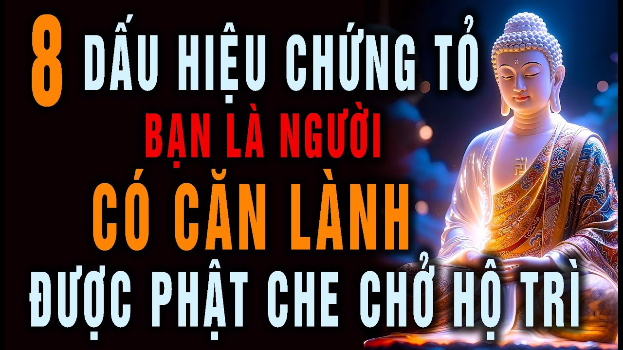 8 Dấu Hiệu Chứng Tỏ Bạn Là Người Có Căn Lành - Được Phật Che Chở Hộ Trì, Phúc Báu Đầy Nhà