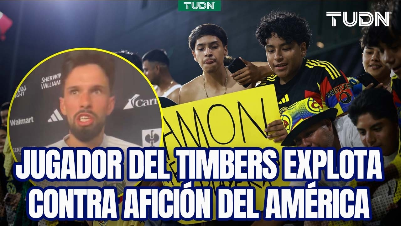 Futbolista del Portland arremete contra la "invasión" americanista en gradas: "Una mier..." | TUDN