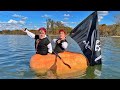 We Made A Pirate Ship Out Of A Giant Pumpkin | Ross Smith