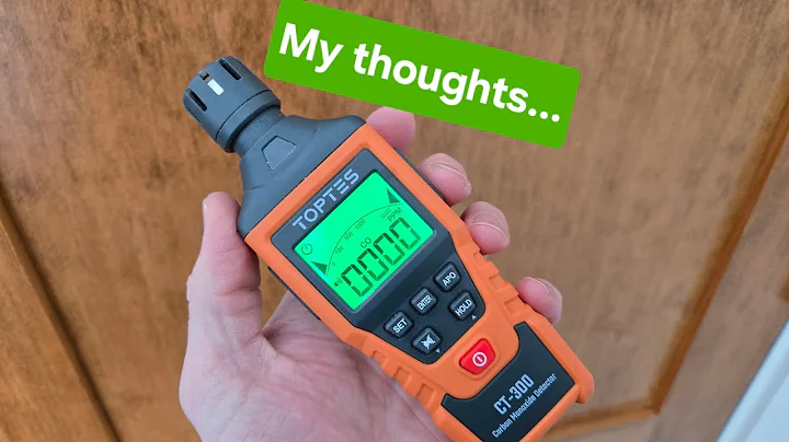 My thoughts on the TopTes CT-300 portable carbon monoxide detector