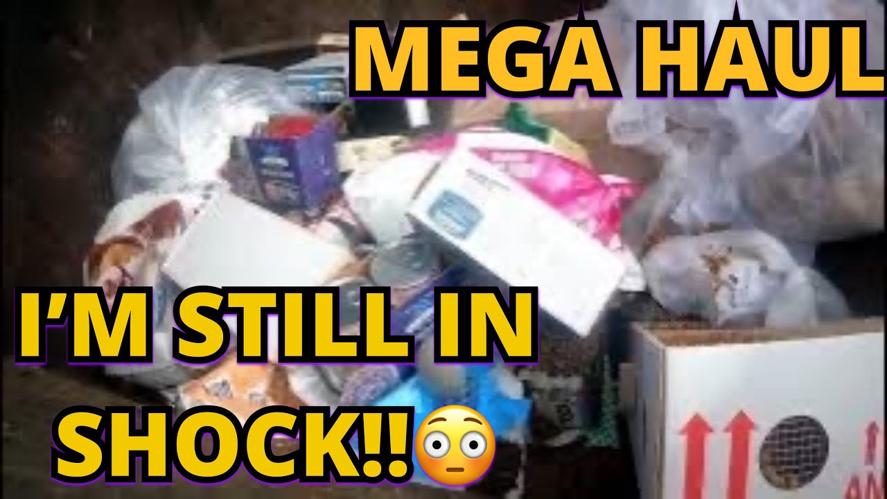 HUGE DUMPSTER DIVING JACKPOT!! I'M STILL IN SHOCK MEGA HAUL 