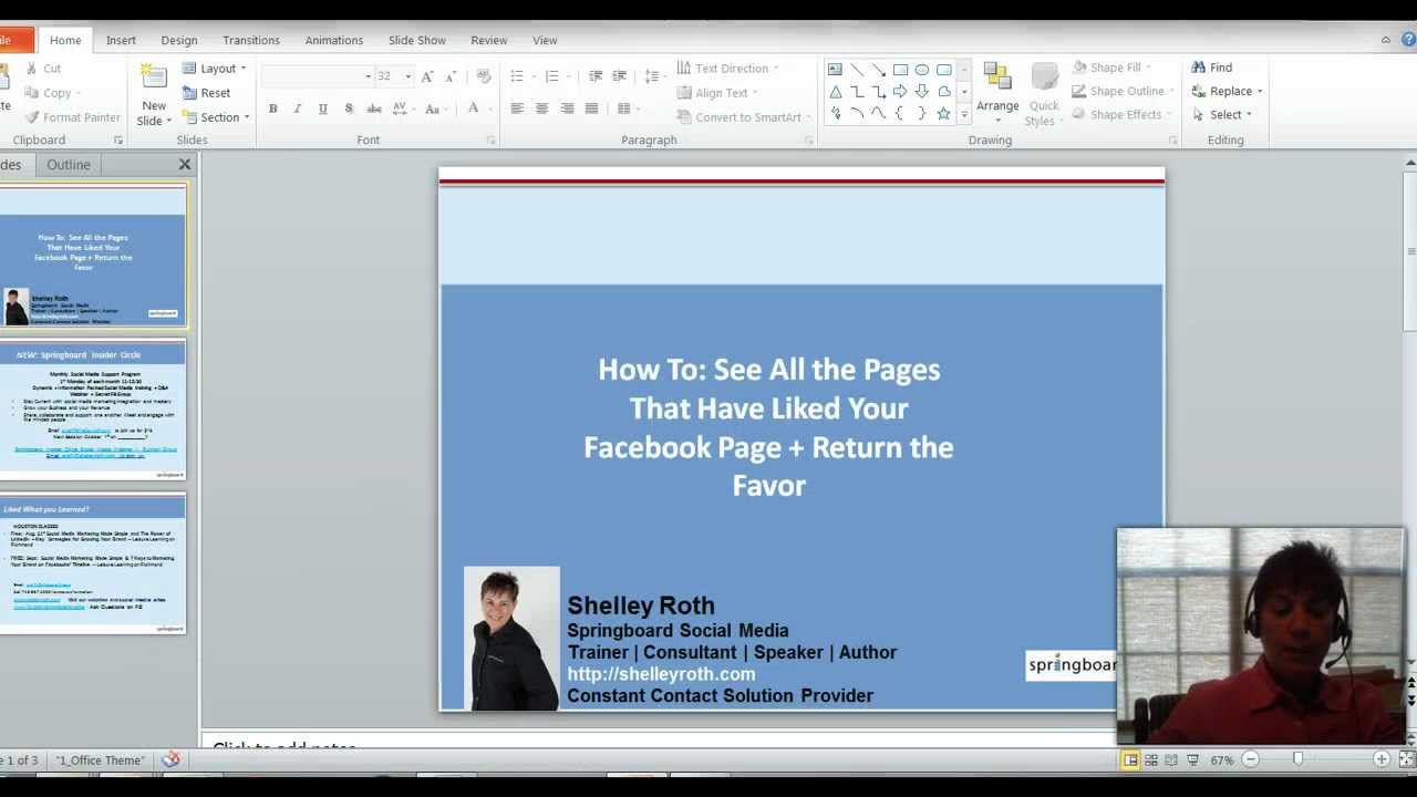 How To see Pages that have LIKED your Facebook Page